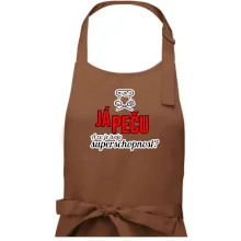 Já peču - tvoje superschopnost? rovný nápis