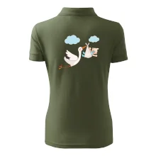 Čáp čekáme miminko - kluk