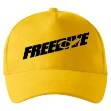 Freedive - nápis s potápěčem