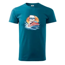 Bišonek na vodním skútru