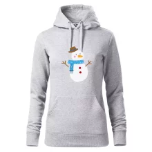 Sněhulák se šálou