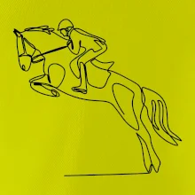 Jízda na koni jedním tahem