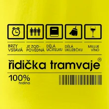 Čárový kód Řidič tramvaje