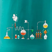 Chemická aparatura barevná