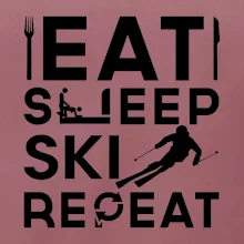 Eat sleep ski repeat
