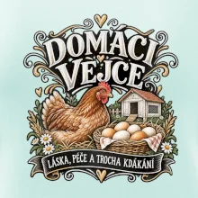 Domácí vejce z farmy