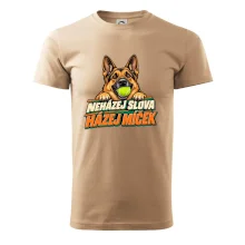 Neházej slova házej míček - vlčák