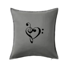 Houslový klíč srdce