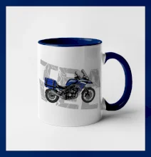 Cestovní enduro modré