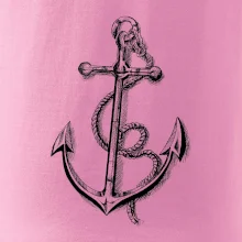 Kotva kreslená tužkou