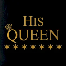 The King - His Queen - párové triko