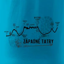 Profil kopca Západné tatry