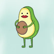 Párové triko - avokádo