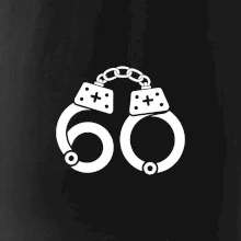 Narozeninové tričko pro policajta - pouta 60