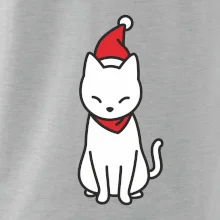 Vánoční kočka sedící