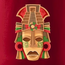 Mayové maska červené uši