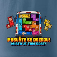 Posuňte se dozadu místa je tam dost