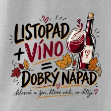 Listopad a víno je dobrý nápad