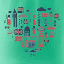 Anglie symboly srdce