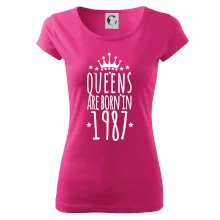 Queens are born in 1987 Queens are born in 1987