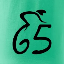 Cyklista slaví pětašedesátku (65)