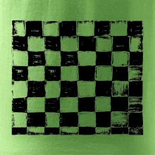 Šachovnice černá kreslená