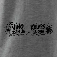 Víno jsem já a kolaps je ona