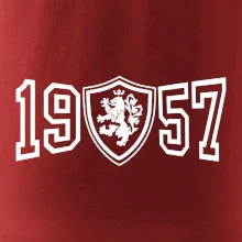 Narozeninový motiv - znak - 1957