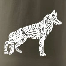 Německý ovčák - tattoo