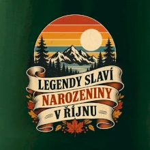 Legendy slaví narozeniny v říjnu