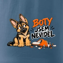 Boty jsem neviděl - štěně vlčáka