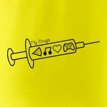 My Drugs - jídlo hudba