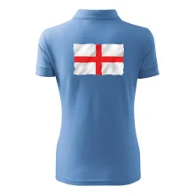 Anglická vlajka vlající