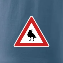 Dopravní značka - Pozor havran