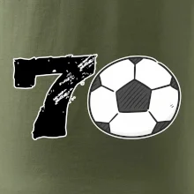 Fotbal kulaté narozeniny 70