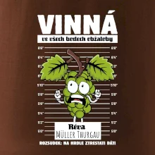 Vinná réva odsouzena Müller Thurgau