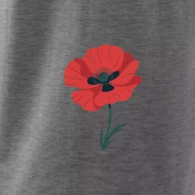 Vlčí mák kreslený velký