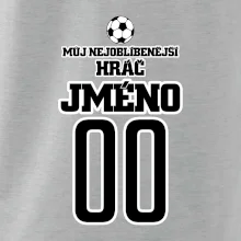 Můj nejoblíbenější hráč - Vaše jméno a číslo