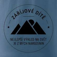 Zářijové dítě. Nejlepší výhled na svět je z mých narozenin