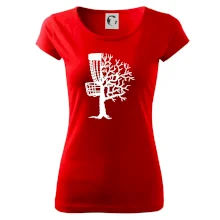 Disc golf pozor strom