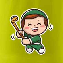 Ikona pozemní hokej holka