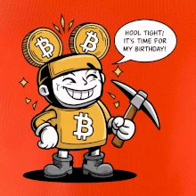 Hodl tight, it's time for my birthday!