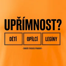 Upřímnost dětí opilci a legíny