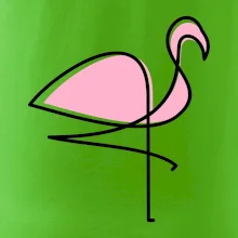 Plameňák na hubené noze