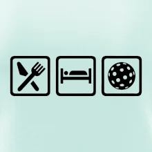 Eat sleep florbal v řadě