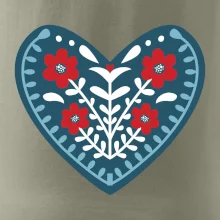 Folklor - srdce modré plné