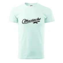 Mustache - nápis