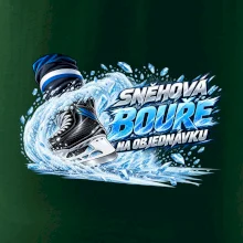 Hokejová sněhová bouře