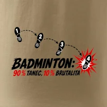 Badminton tanec a brutalita