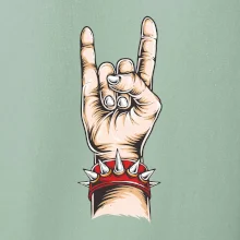 Rocková ruka s náramkem